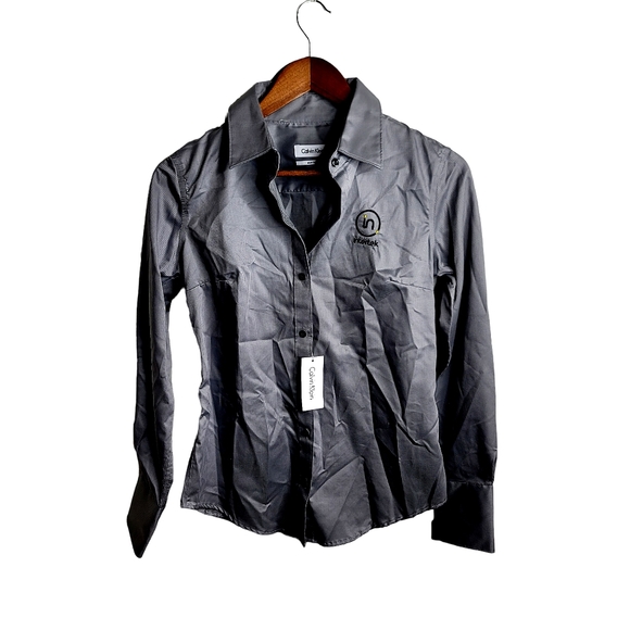 NWT Calvin Klein Non-Iron Button Down Shirt. Brand New! - Picture 1 of 5